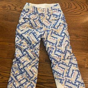 Girls snowbelle snow pants Patagonia